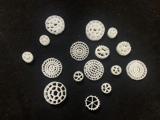 Y4 MBBR HDPE 16mmX10mm Koi Pond Filter Media ISO9001