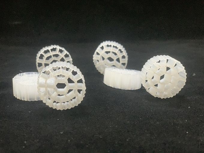 সাদা 0.98g / সেমি 3 25X12 মিমি কে 1 এমবিবিআর মিডিয়া ফিশ ফার্মিং 0